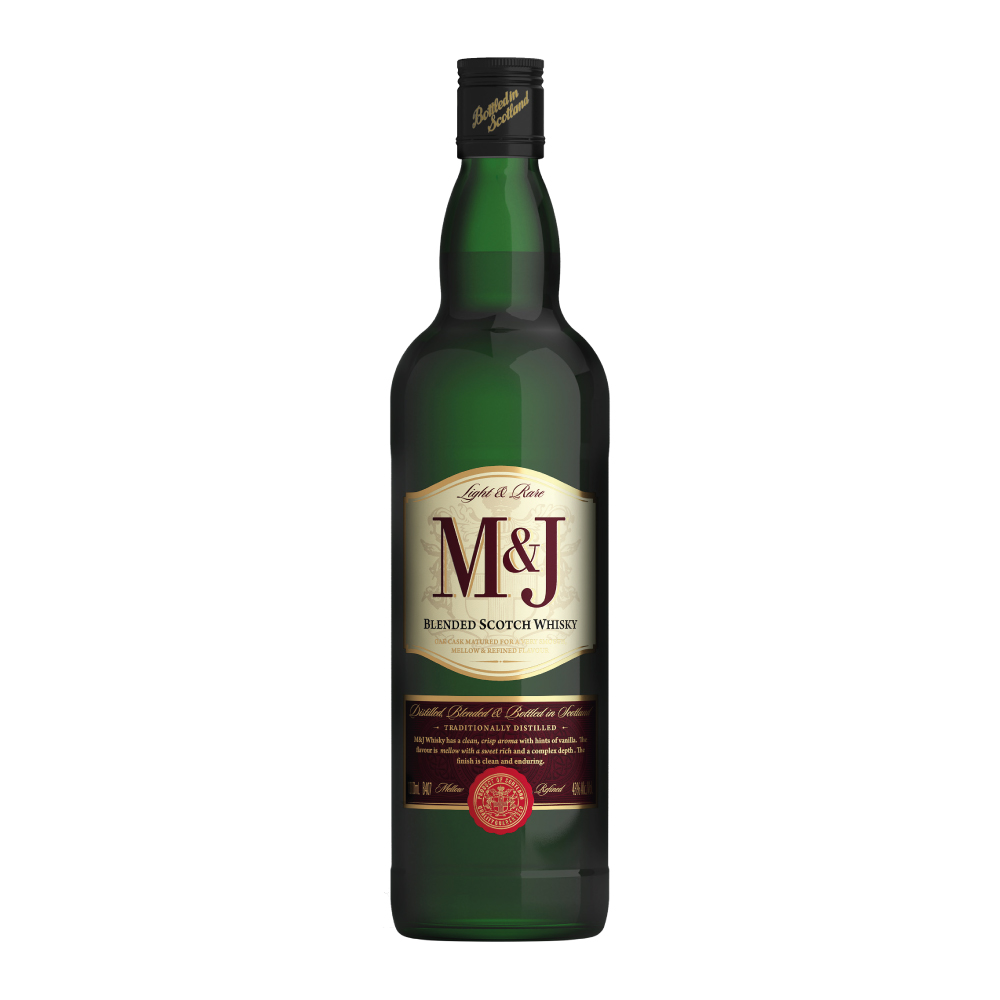 M&J Blended Scotch Whisky (1L)