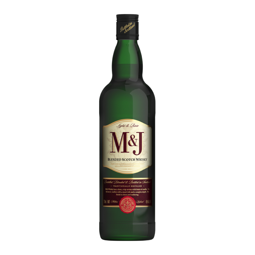 M&J Blended Scotch Whisky (750ml)
