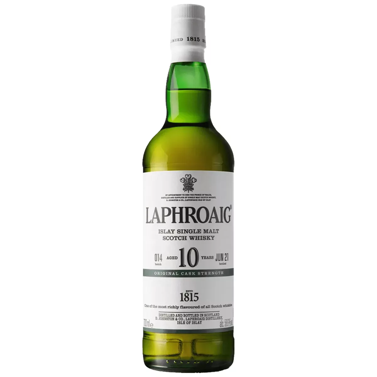 Laphroaig 10 Year Original Cask Strength Batch 14
