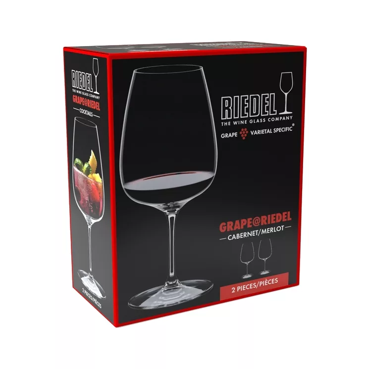 GRAPE@RIEDEL Cabernet/Merlot Varietal (2 Pack)