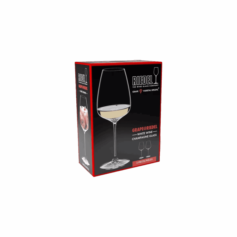 GRAPE@RIEDEL White Wine Glass Varietal (2 Pack)