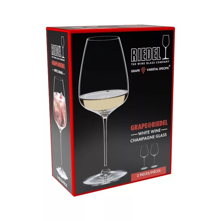 GRAPE@RIEDEL White Wine Glass Varietal (2 Pack)